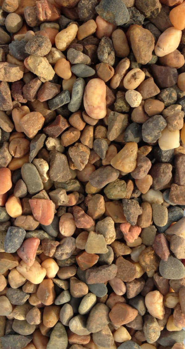 Brown River Pebbles – 7mm